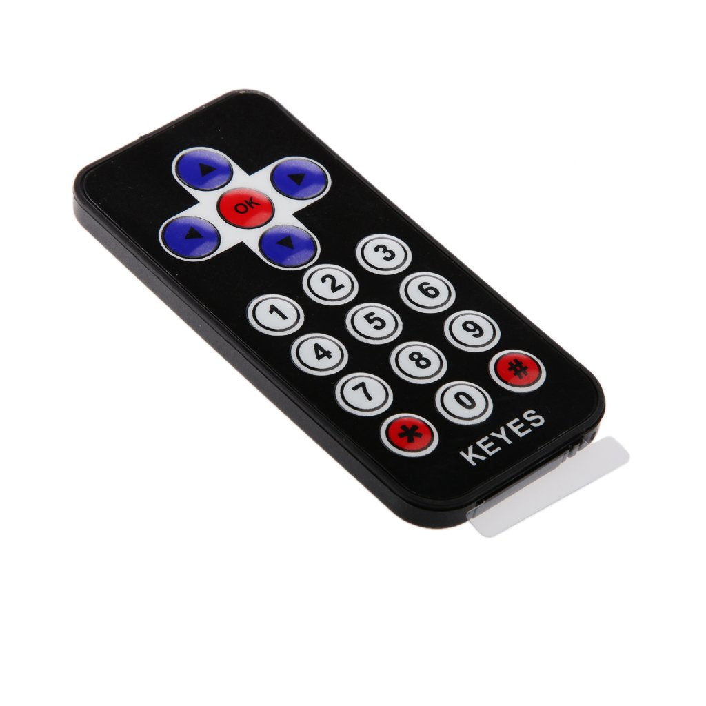 IR Remote Control 17-Key Controller for Arduino & LED Systems