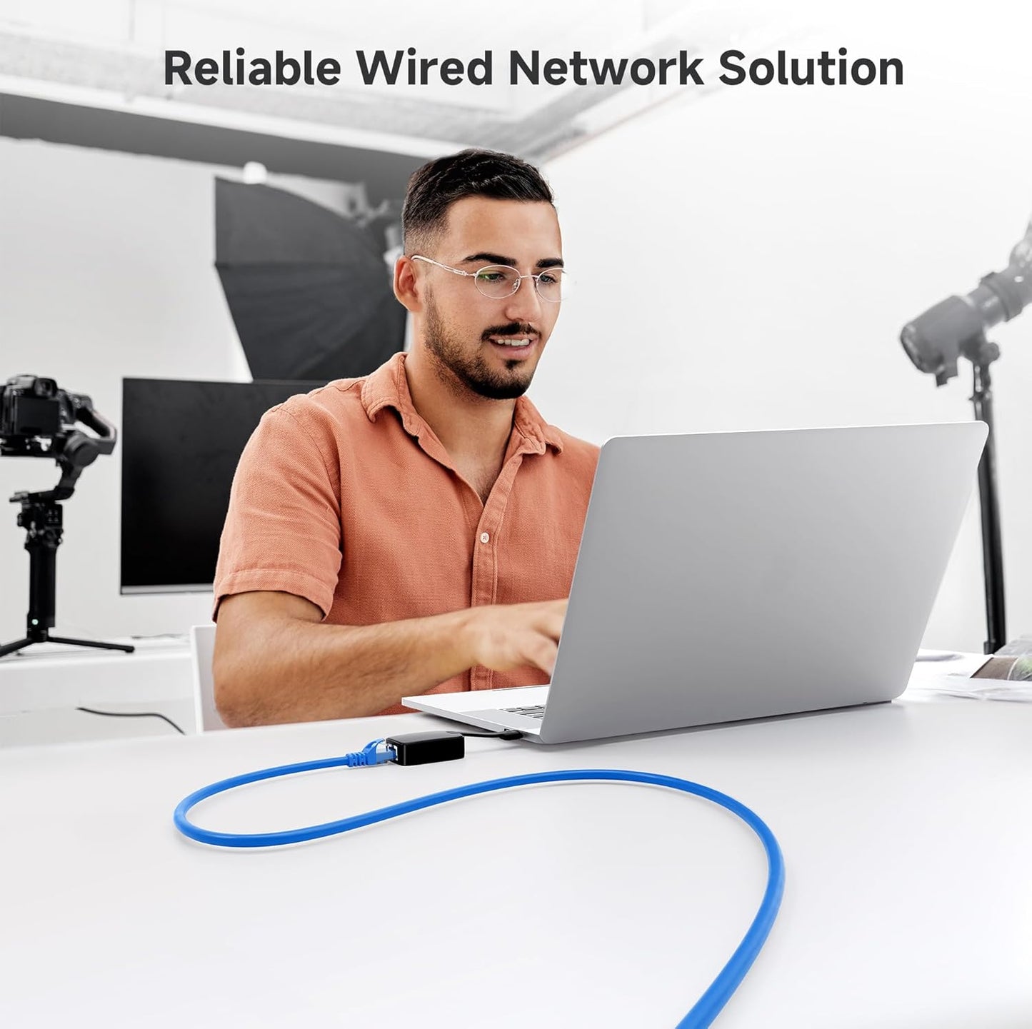Blue Cat 6 Ethernet Patch Cable 6M – Fast RJ45 Network Connectivity