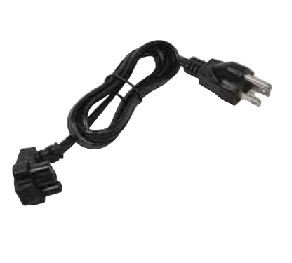 1 Meter 3 Prong Flat AC Power Cord Cable for Dell PA-10 / PA-12 Laptop Charger – Straight Power Cable Replacement