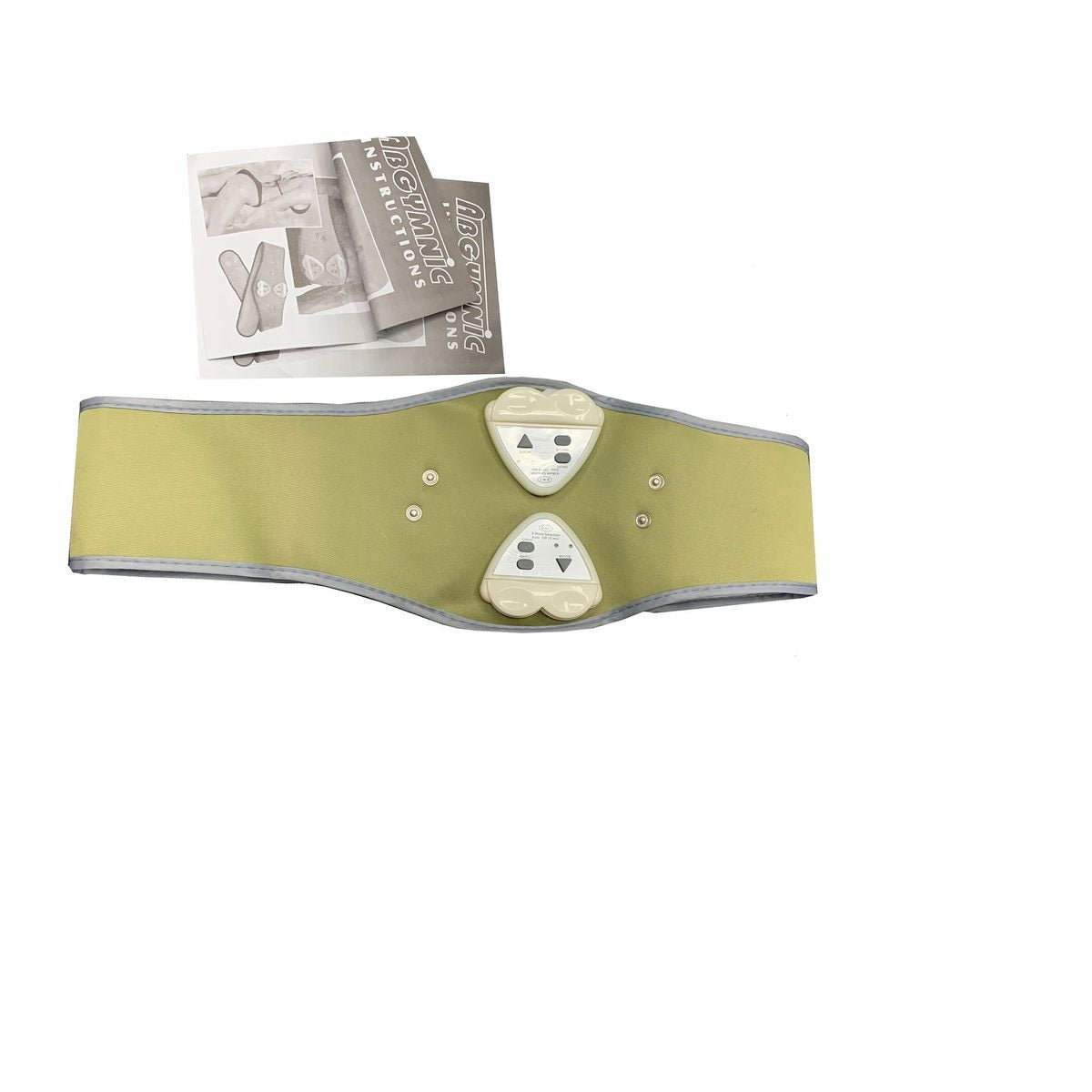 ABGYMNIC EMS Abdominal Exercise Belt – Easy Muscle Toning & Home Workout Device