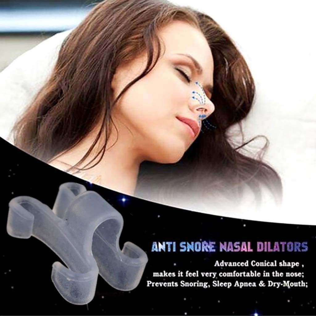 Anti Snoring Nose Clip Sleep Apnea Stop Snoring Device Nasal Dilator Breathing Aid Sleep Care