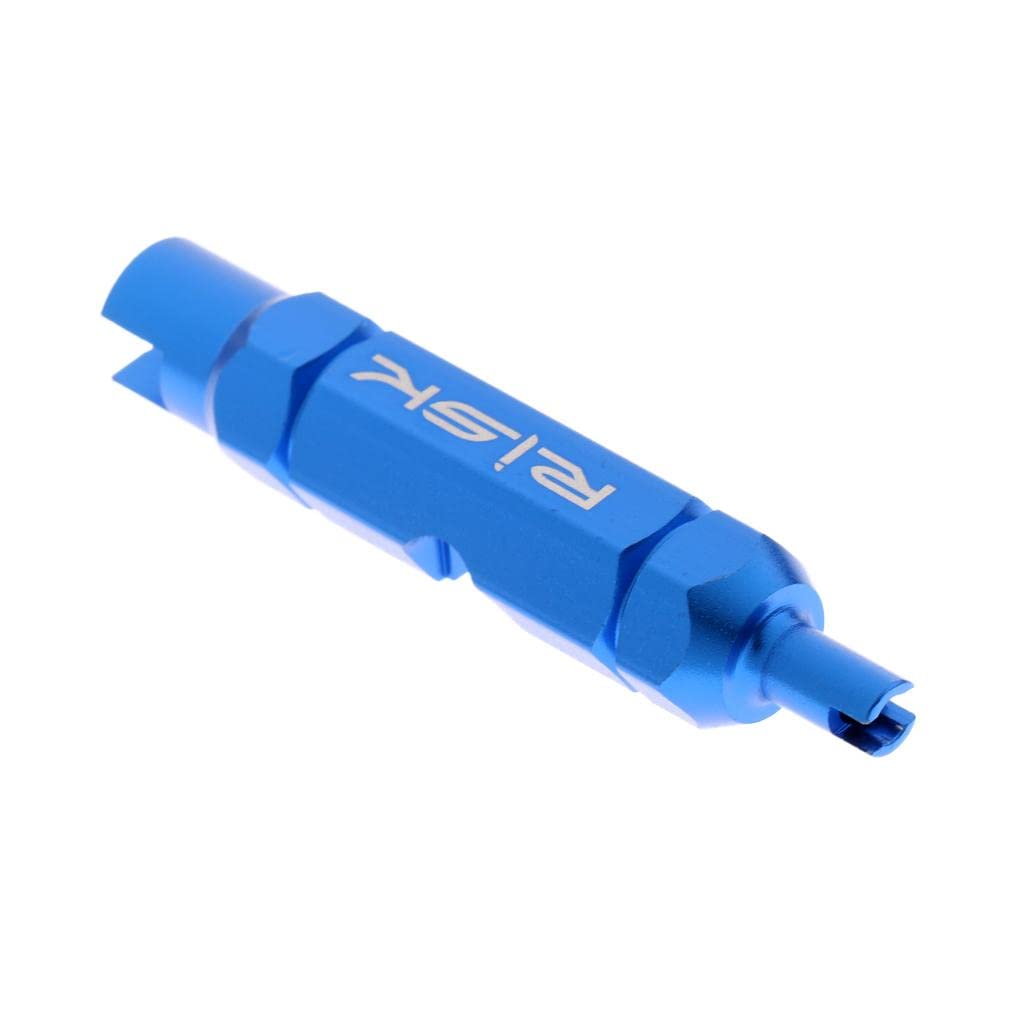 Bicycle Valve Core Removal Tool Schrader & Presta Extender 5mm Wrench Bike Valve Core Remover (1 Piece)