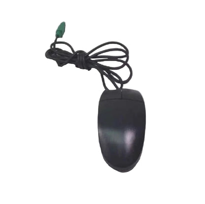 M-S34 Black Trackball USB Mouse with 2 Meter Cable – Branded Optical Trackball Mouse for PC, Computer & PS/2 Compatible Ergonomic Design