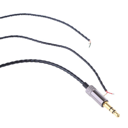 Copper Wire Core Earphone Audio Cable Replacement | Durable DIY Headphone Repair Wire Line | High Quality Black & Gray Audio Connector Cable