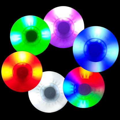 (1 Piece) 80mm LED Inline Skate Replacement Wheel 90A – Multicolor Light-Up Rollerblade Wheel for Inline Skates & Roller Skates