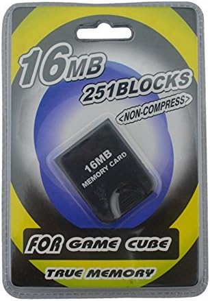 Game Cube Memory Card 16MB (251 Blocks) – Non-Compressed