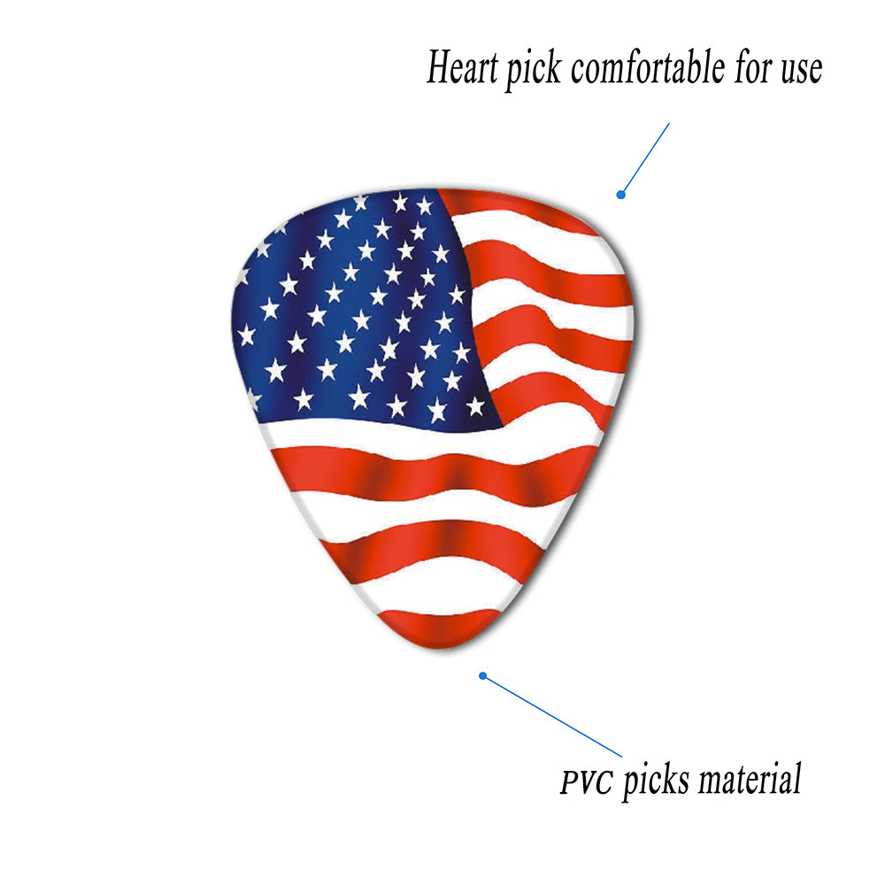 Guitar Picks PVC Guitar pick high quality 3 Pcs