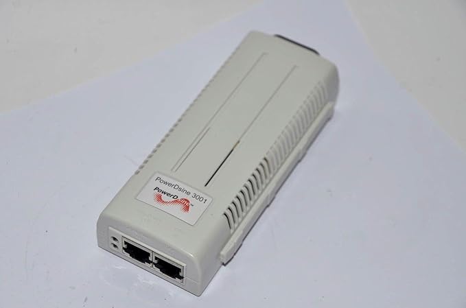 PowerDsine 3001 PoE Injector 48V 0.35A – Power over Ethernet Adapter 100-250V 50/60Hz for IP Cameras, Wireless Access Points & Network Devices