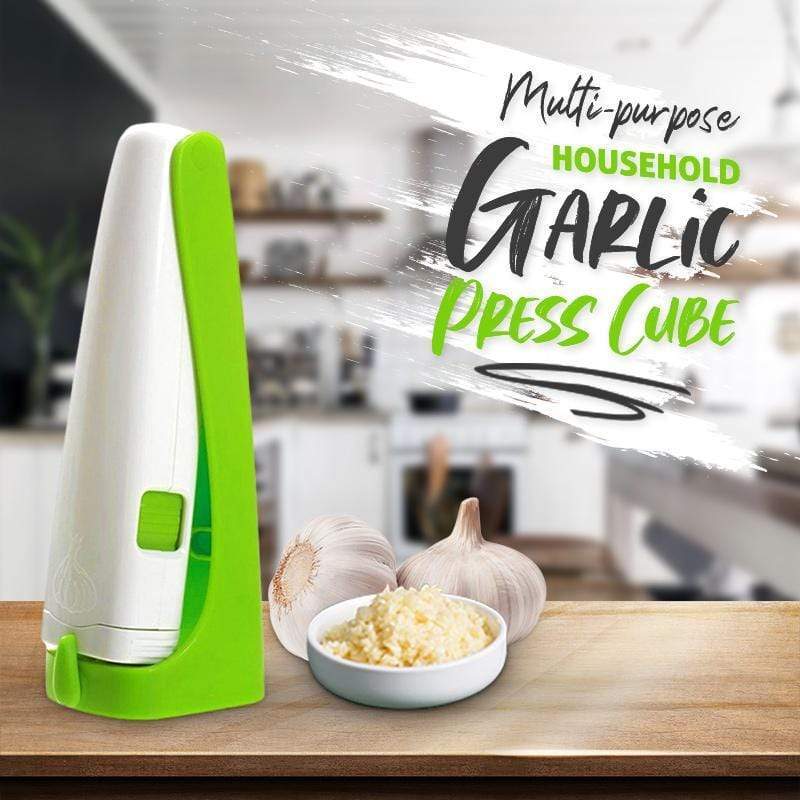 Professional Garlic Cuber Progressive, Manual Garlic Cuber Professional Garlic Cutter Garlic Mincer Squeeze Cuber Slicer Vegetable Kitchen Tool