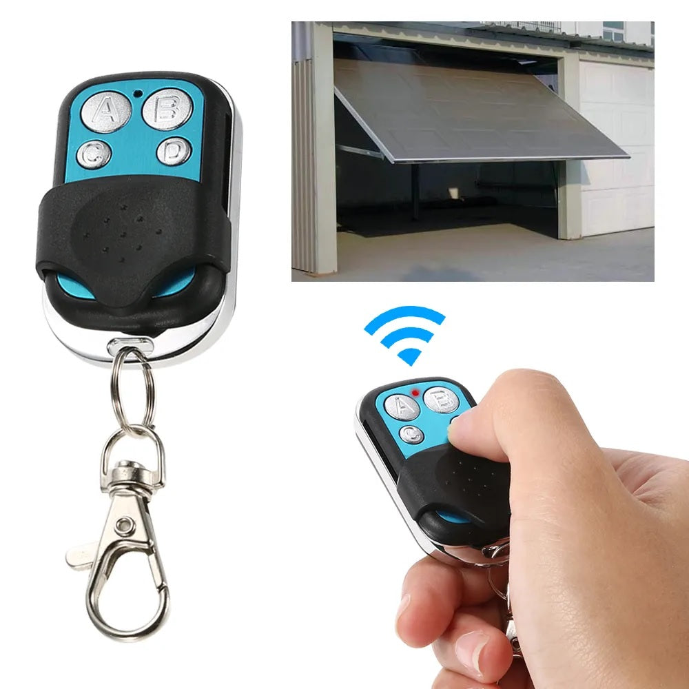 433Mhz Wireless Remote Control 4 Channel Silver
