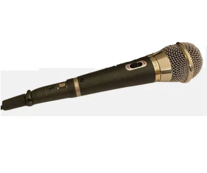 SBC MD600 Black Wired Dynamic Microphone with 5m Cable – Durable Professional Vocal Mic for Karaoke, PA & Recording