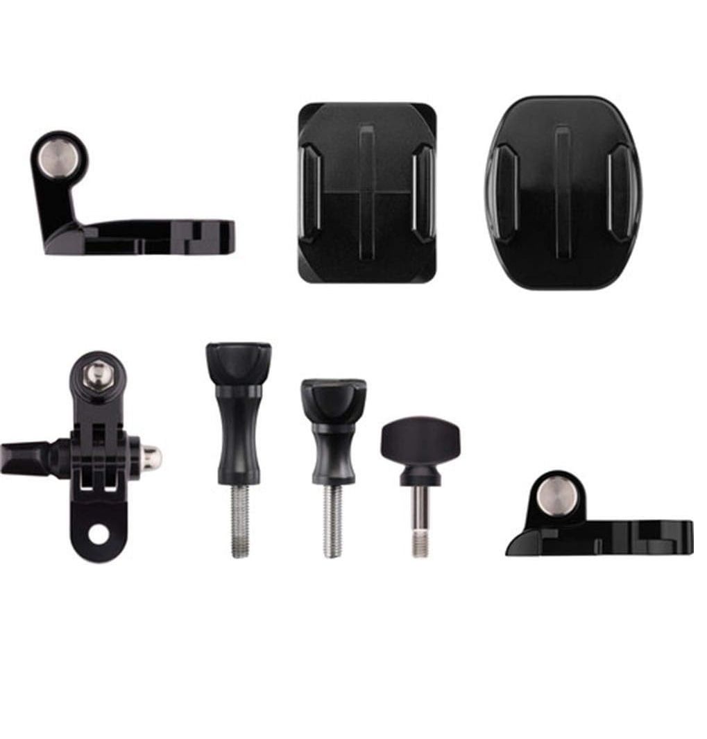 GoPro Mounting Accessories Kit – Adhesive Mounts, Quick Release Buckle, Pivot Arm & Thumb 3 Screws Set