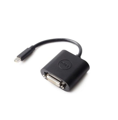 Premium D-ell G44DK Mini DisplayPort to DVI Adapter – High Quality Black Converter for Monitor & Projector | Plug & Play Display Adapte