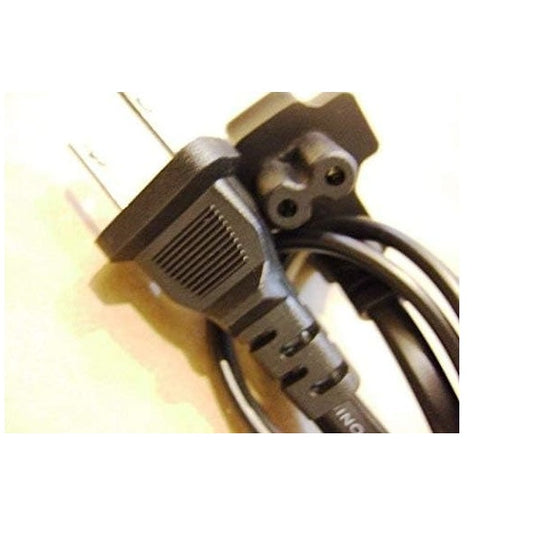 125V 3A 2-Pin Prong Power Cord – Durable AC Power Cable for Electronics, Chargers & Small Appliances (High Quality, Universal Use)