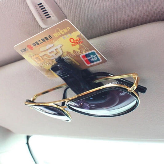 Universal Car Auto Sun Visor Glasses Sunglasses Clip Card Holder car organized