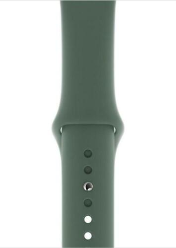 unique new fashion i Watch soft unique 38mm 40mm 41mm Spanish Green Silicone Watch Strap Sport  A One World Genuine Watch Sport Band Strap
