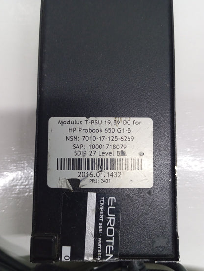 Modulus T / 19.5V DC AC Adapter Power Supply for HP ProBook 650 G1 Laptop