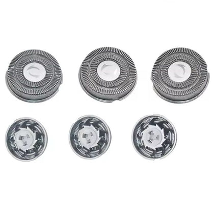 Electric Shaver Head for BlackStone Pro, BlackStone Pro, Waterproof, Double Layer Blade, Steel Replacement, 3 pc