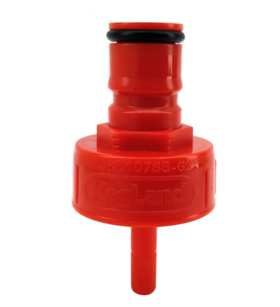 Carbonation Cap Plastic KL10788 – Ball Lock Carbonation & Line Cleaning Cap for PET Bottles