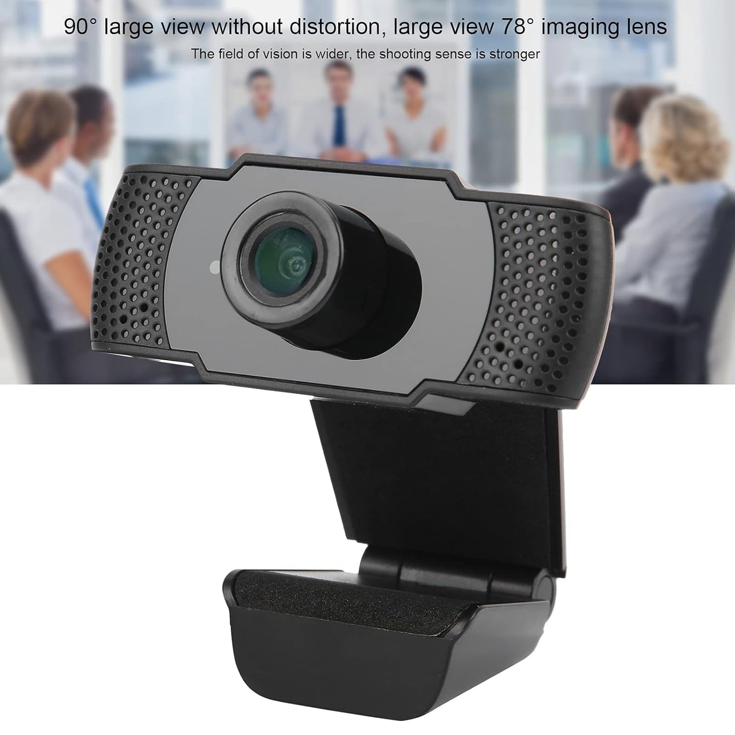 1080P HD Webcam with Microphone, Septekon Streaming Computer Web Camera for Laptop/Desktop/Mac/TV, USB PC Cam for Video Calling, Conferencing, Gaming