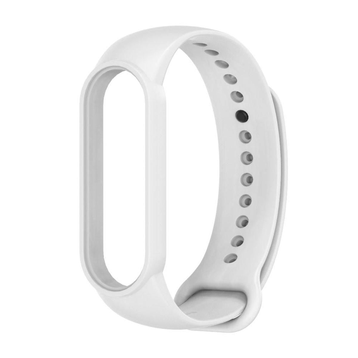 for Xiaomi Mi Band 6 5 Strap Original Bracelet Silicone Belt Mi5 Mi6 M5/6  Snow White Hi Quality