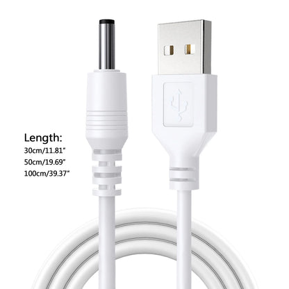 **🔌 USB to DC 3.5mm Charging Cable – USB-A Male to 3.5mm Power Connector  5V Power Supply Adapter for USB HUB, Mini Speakers, LED Lights &amp; More**