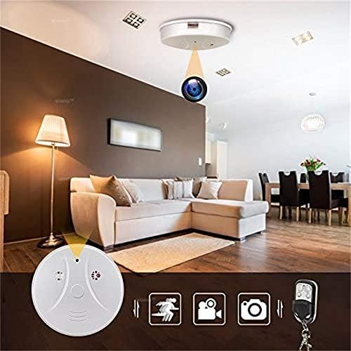📷 WiFi Mini Detector Camera – 1080P Wireless Smoke Detector Security Nanny Cam  Motion Detection • Remote View • Audio • Home & Office Surveillance