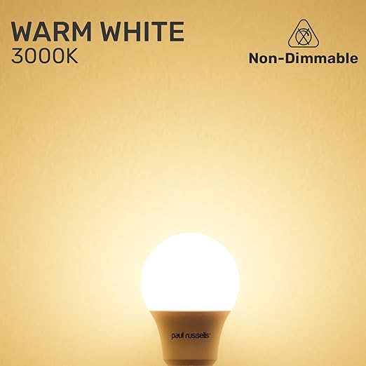 💡 LED Bulb B22d 9W – Warm Sun-Curing Light, Energy Saving (≈80W Equivalent) Branded Long Lifespan