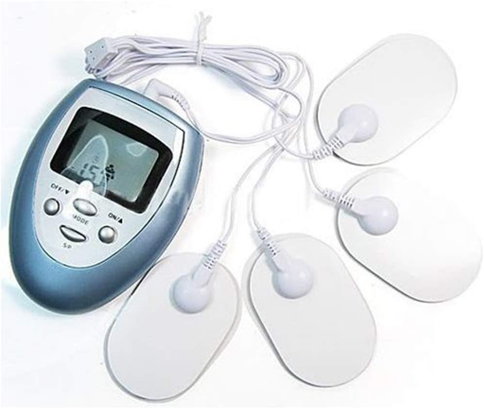 1PC Digital TENS Therapy Machine – Portable Electric Full Body Massager for Pain Relief & Slimming (With Battery & Book)