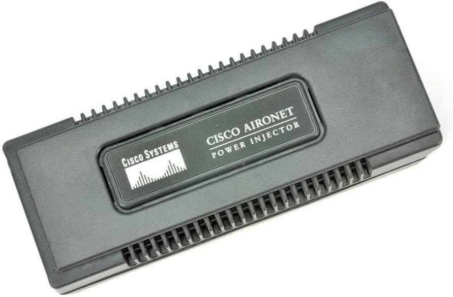 Genuine AIR-PWRINJ3 AIR-PWRINJ3= 48V 0.32A PoE Power Over Ethernet Injector AC Adapter Compatible with Cisco Aironet 350 1100 1130 1130AG 1200 1230AG 1240 1240AG Series AP