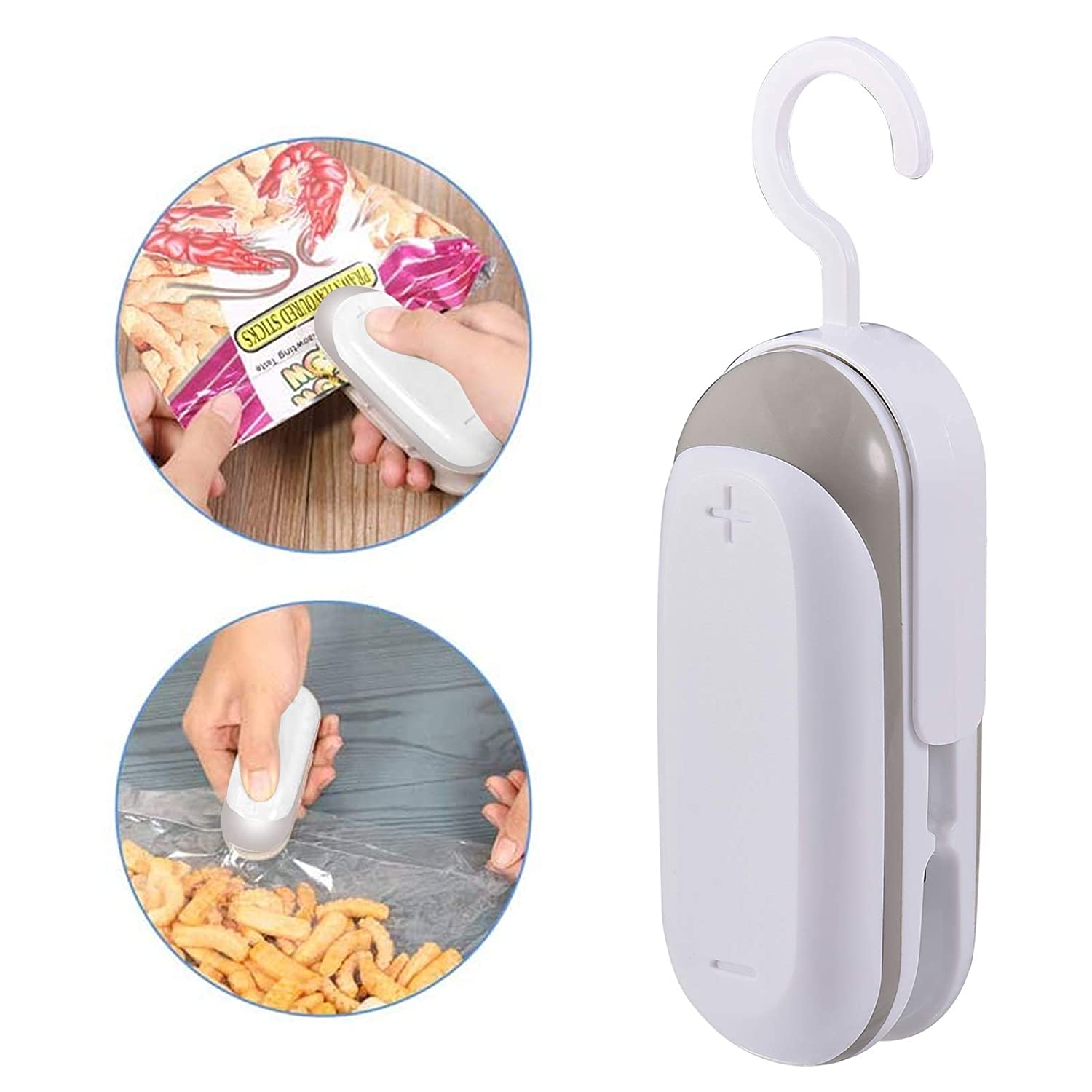 High Quality  Stainless Steel Plastic Bag Sealer Portable Mini Heating Sealing Machine Indoor House Kitchen Bags Packing Tools