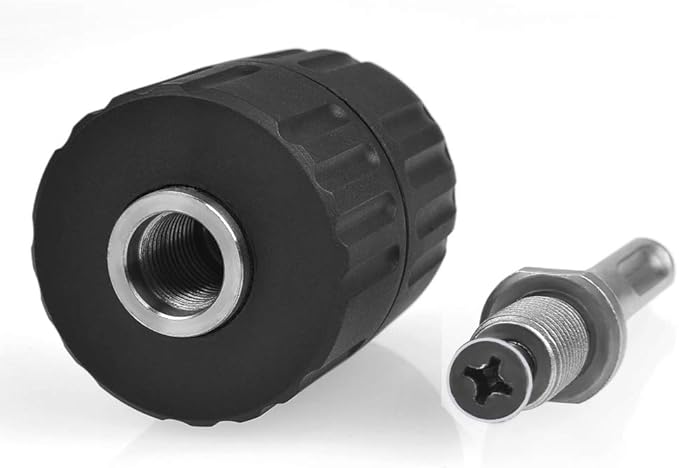 High-quality Keyless Drill Chuck (2–13 mm) with ½″-20 UNF thread. Designed for fast, tool-free bit changes and a strong, secure grip. Adapter not included.