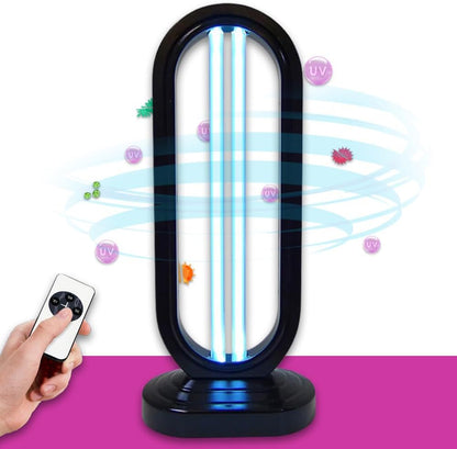 UV Light Sanitizer & UVC Disinfection Lamp with Remote Control for Home, Office & Kitchen