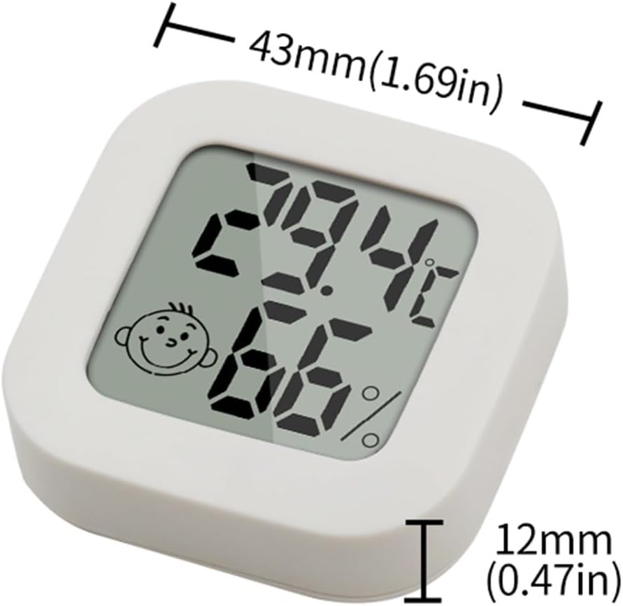 📦 CX-0726 Digital Hygrometer Indoor Thermometer  Mini LCD Temperature &amp; Humidity Monitor for Room, Baby, Car &amp; Warehouse