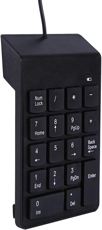 18 Keys USB Numeric Keypad Mini Numpad for Laptop Desktop PC Plug &amp; Play No Driver Required