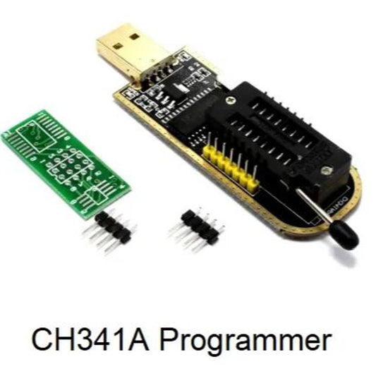 CH341A Programmer (Black) For Software Upgrade In Set Top Box Flash IC