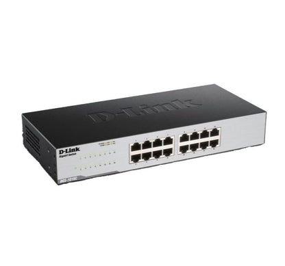 D-Link 16-Port Ethernet Switch – Unmanaged Network LAN Switch Desktop & Rackmount