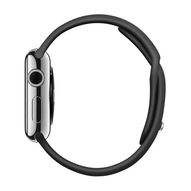 Black i Watch Sport Band Strap  38mm / 40mm / 41mm