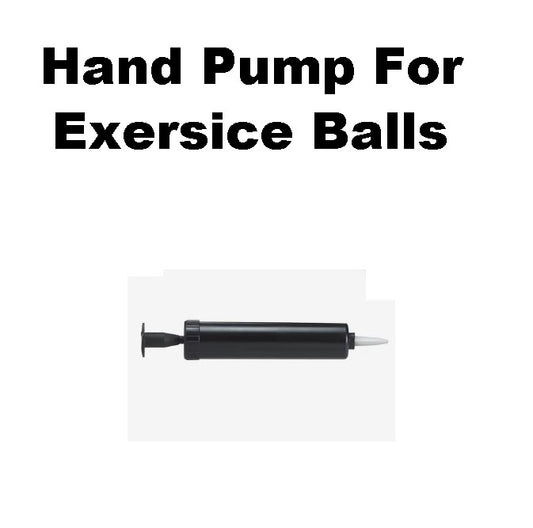 Hand Pump for Gym Ball & Exercise Ball – Portable Air Pump for Fitness, Yoga & Stability Balls