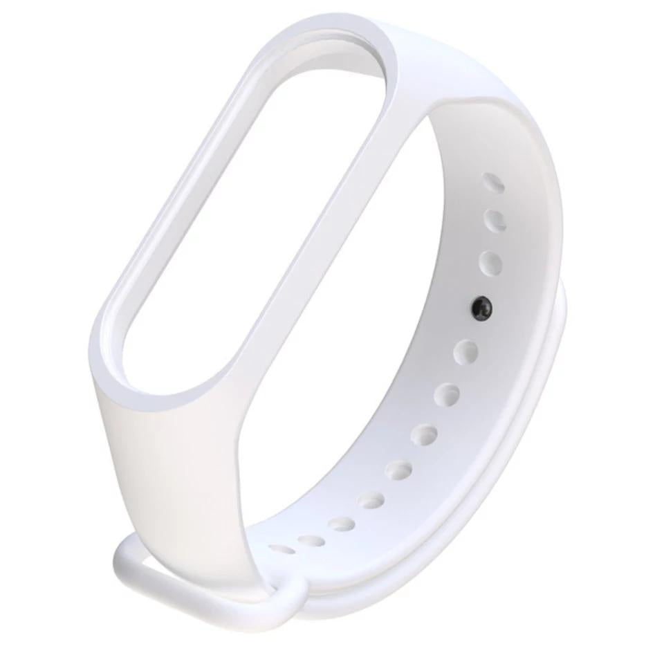 Mi Band 4 / 3 Strap White Color silicone
