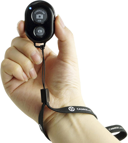 Bluetooth Wireless Remote Control for Cell Phone, Monopod, Selfie Stick, Self Timer, for IOS and Android Camera