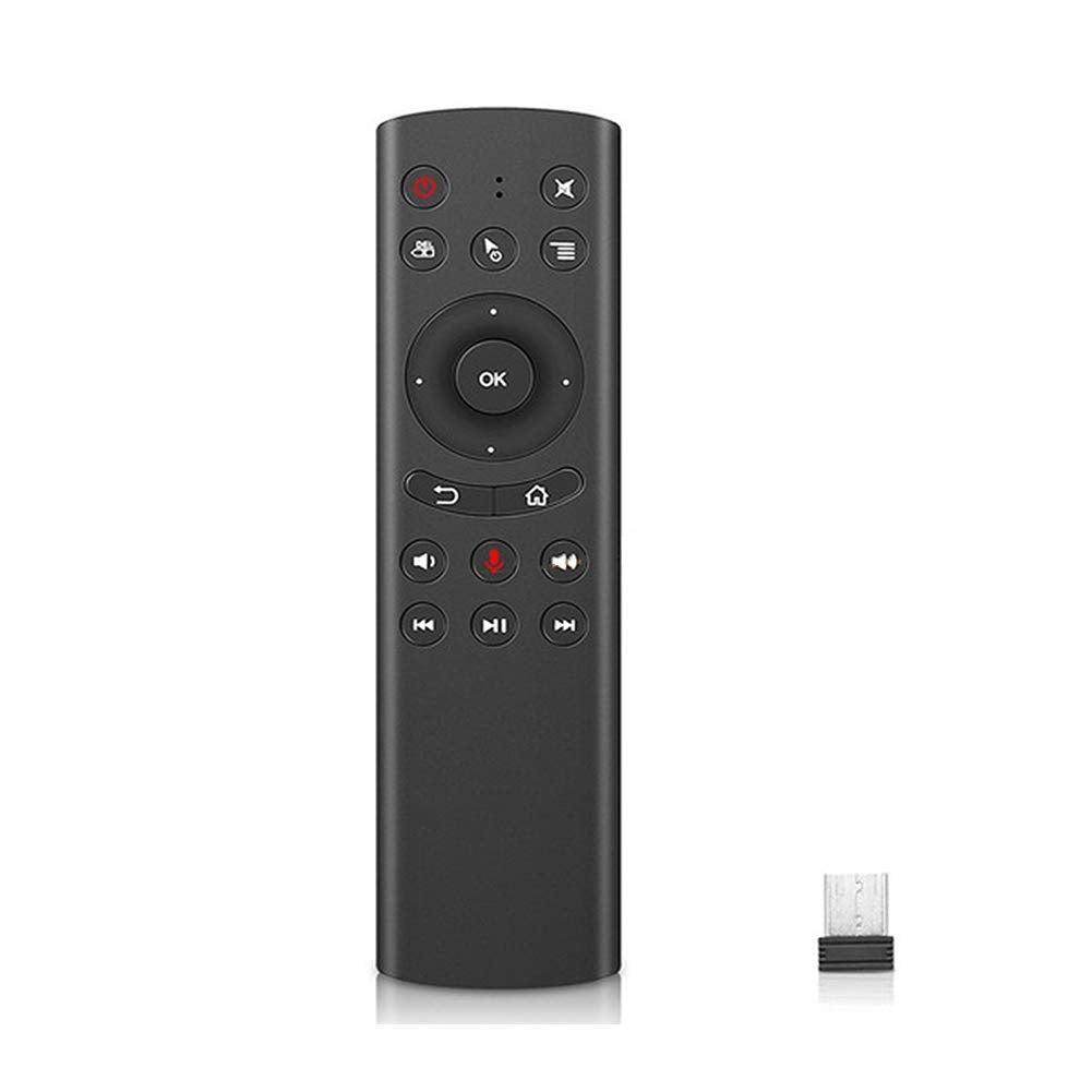 G20S Voice Remote Control,2.4G Wireless Voice Control Sensing Air Remote Mouse with IR Learning for Nvidia Shield(Versions Before 2019),PC,Projector,Smart TV,Android TV Box