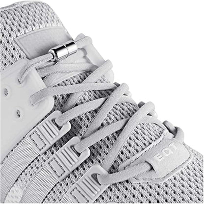 Elastic No Tie Shoe Laces For Adults,Kids,Elderly,System With Elastic Shoe Laces