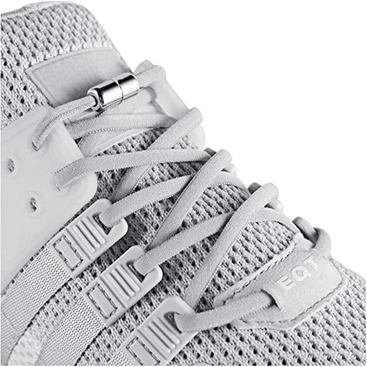 Elastic No Tie Shoe Laces For Adults,Kids,Elderly,System With Elastic Shoe Laces