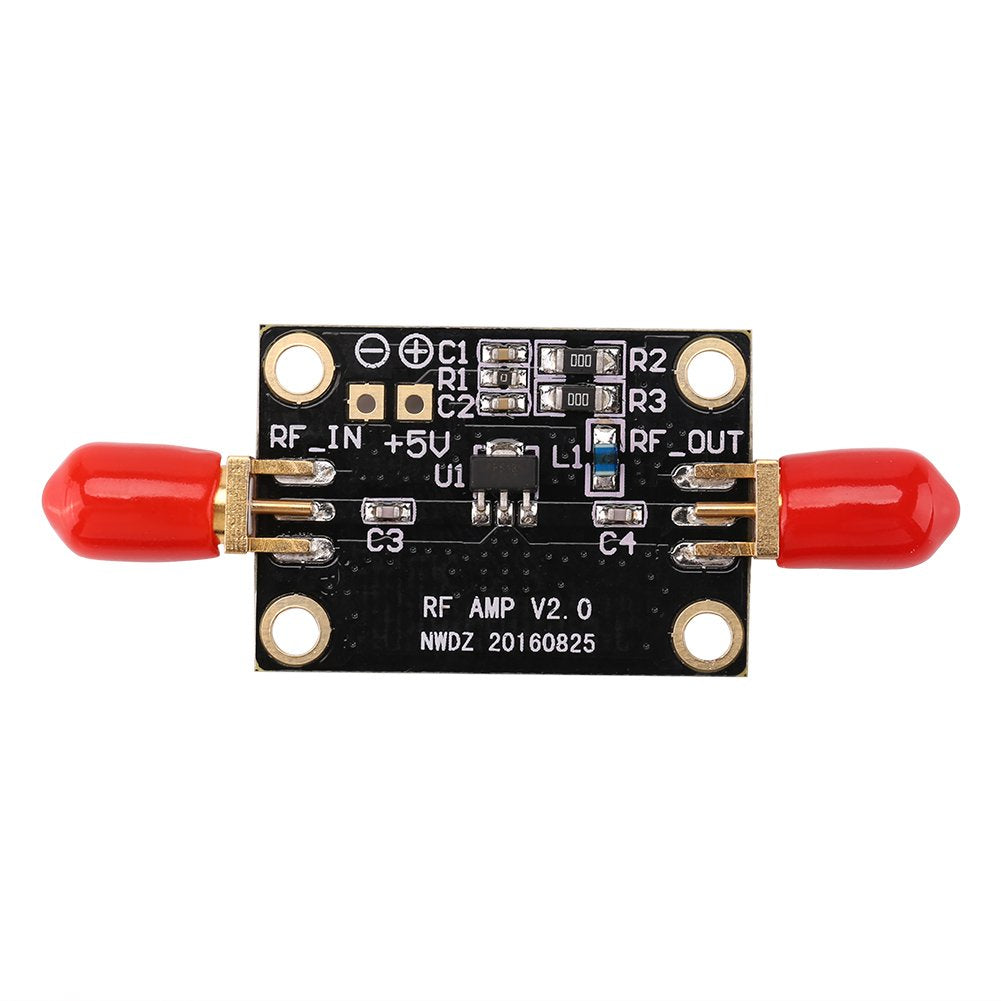 RF LNA Module 0.05-4GHz NF=0.6dB RF Amplifier FM HF VHF/UHF Low Noise High Linearity for Amateur Radio