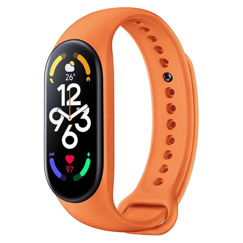 Premium Quality TPU Soft Silicon Orange Mi 4/3 Girls Strap m3/m4 Bracelet(Host Not included)