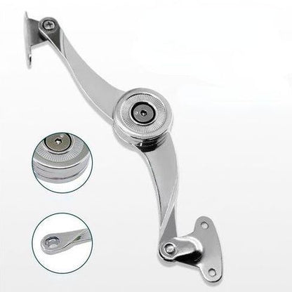 Door Hinges Stop Stays Doors Lift Up Support Furniture Stay Support Hinge Cabinet Kitchen Cupboard Hinges for 4-15KG Adjustable 1 PCs