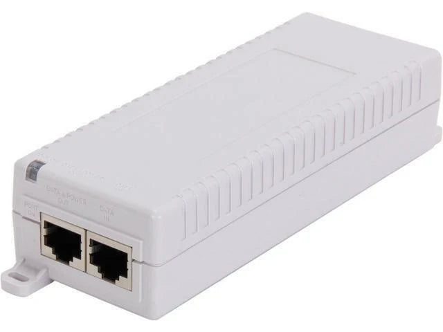 PoE Injector 48V Gigabit Midspan – AC Powered  10/100/1000 Mbps | Safe & Reliable Power Supply Gigabit POE | IEEE 802.3af