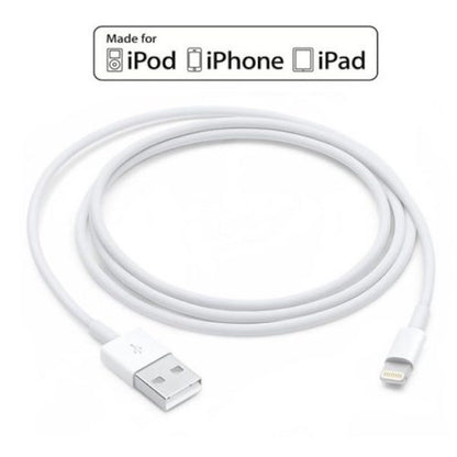 USB-A to Lightning Data and Charging Cable Branded High Quality Fast Charging Copper Core Cable for Phone Pad Durable Long Life Sync Wire