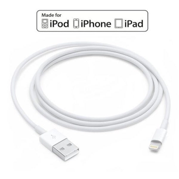 USB-A to Lightning Data and Charging Cable Branded High Quality Fast Charging Copper Core Cable for Phone Pad Durable Long Life Sync Wire